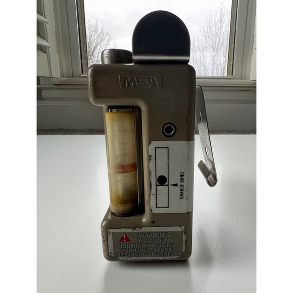 MSA Portable Pump Model G Part No 466117 Industrial Air Quailty Control Device - Picture 3 of 8